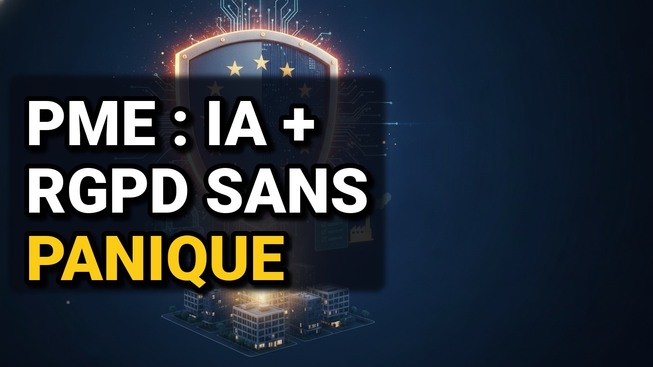 IA au travail en 2026 : ce qu'une PME a le droit de faire (RGPD + AI Act du 2 aout)